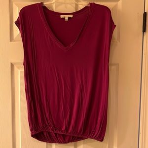 Eri + Ali Purple Blouson Top